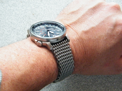 Seiko shark online mesh